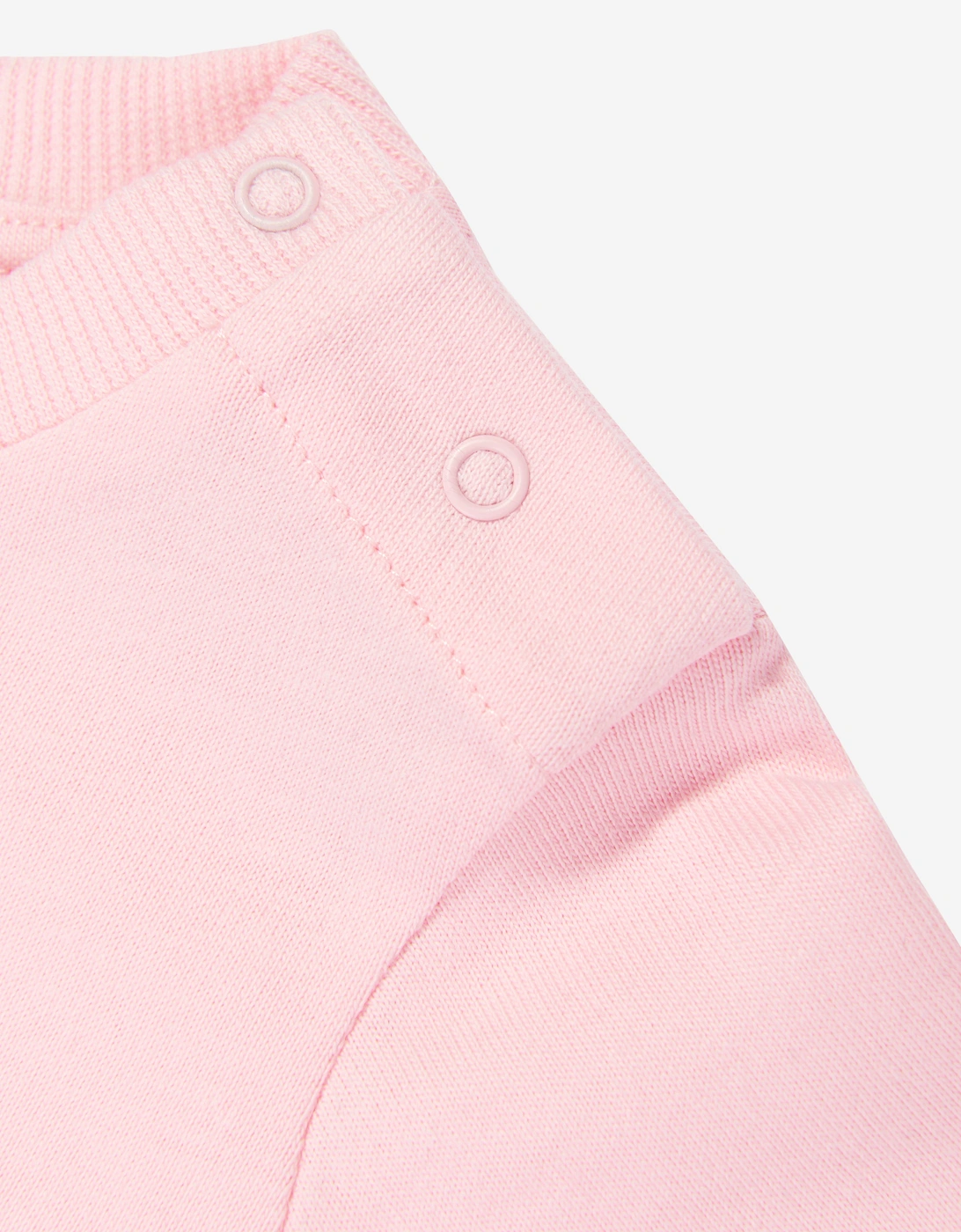 Baby Girls Teddy Bear Logo T-Shirt in Pink