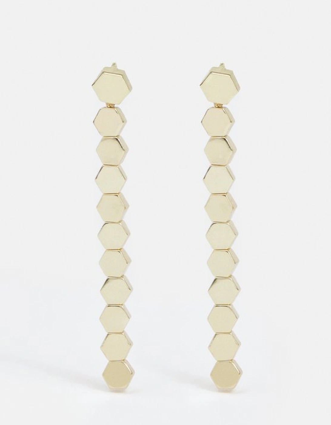 14kt Gold Plated Mosaic Drop Earrings