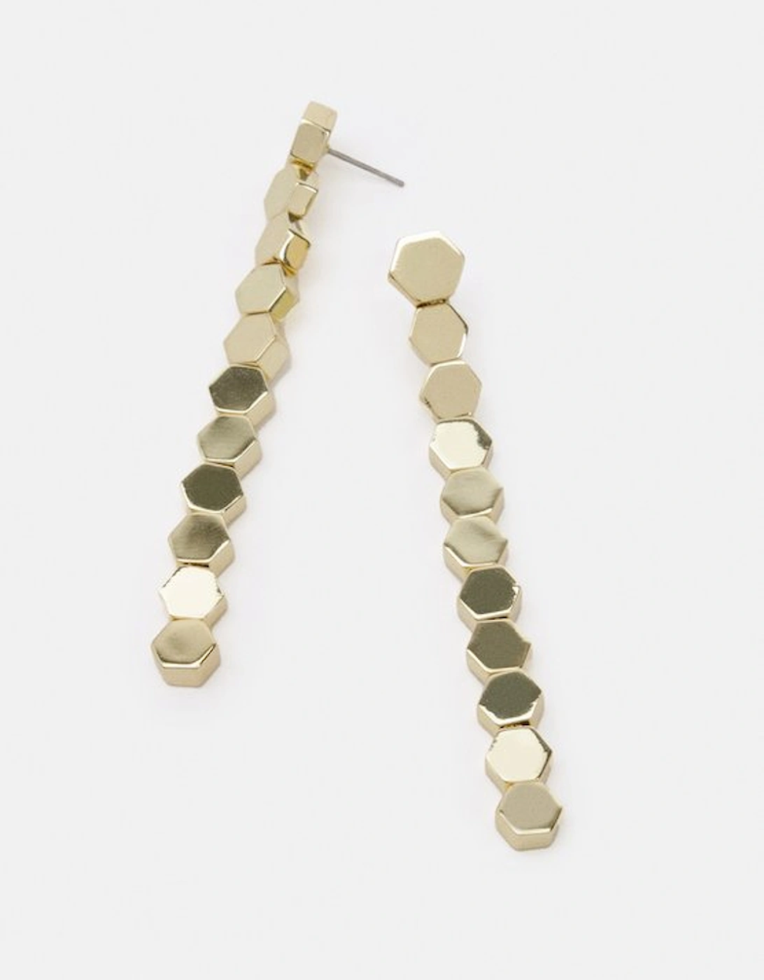 14kt Gold Plated Mosaic Drop Earrings