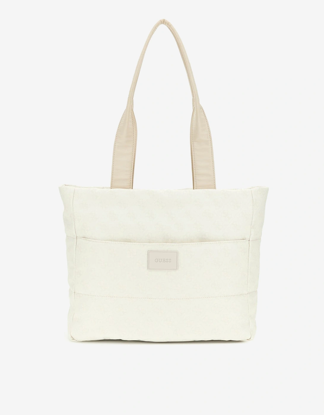 Girl's Guess Baby Logo Changing Bag in Ivory (34cm) - Cream - Size: ONE size,