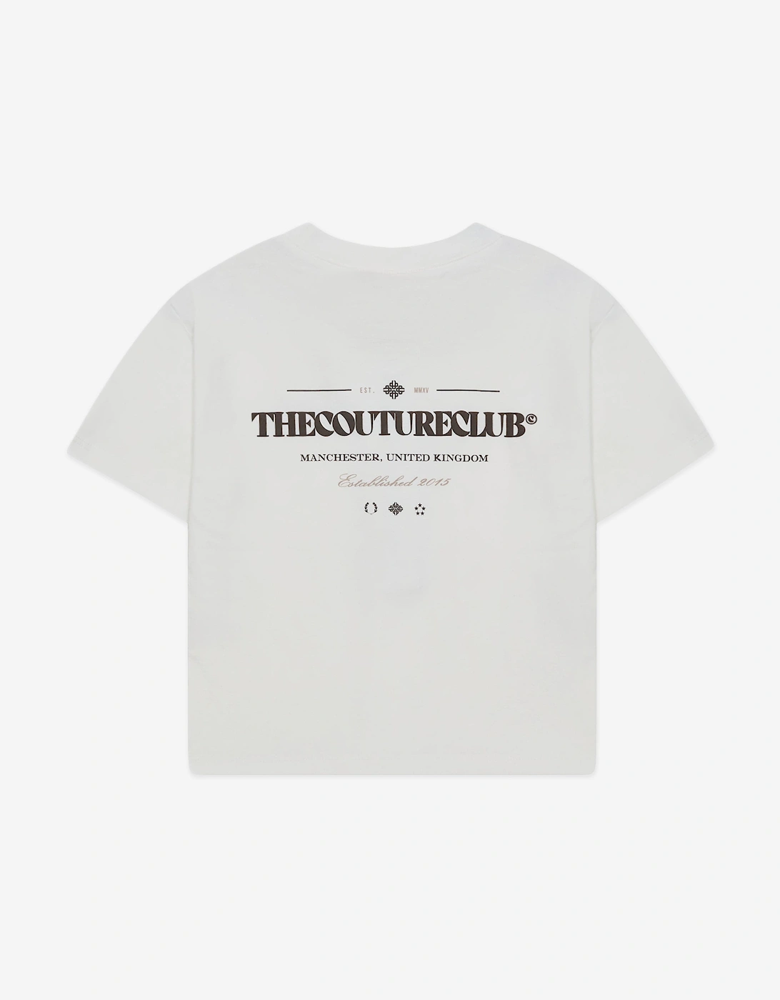 Kids Copyright Multi Graphic T-Shirt in Ivory