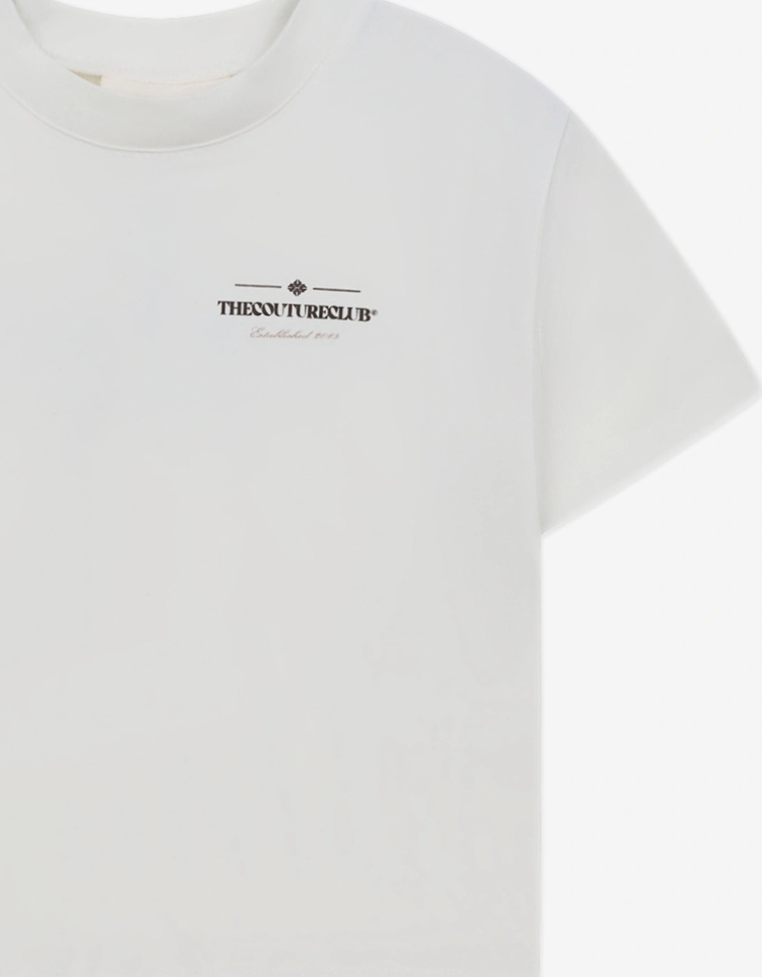 Kids Copyright Multi Graphic T-Shirt in Ivory
