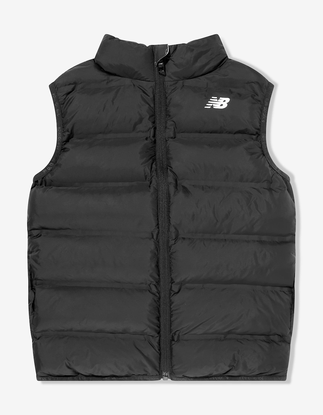 Boys Bond Quilted Gilet in Black, 5 of 4