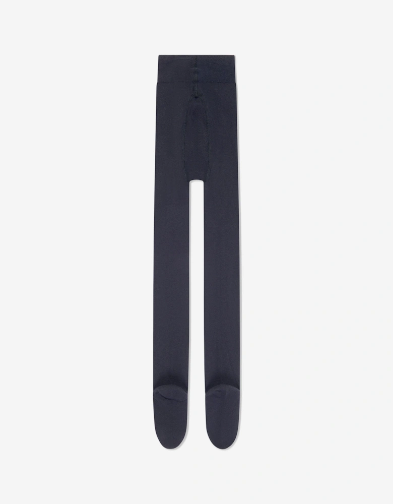 Girls Family Tights in Navy