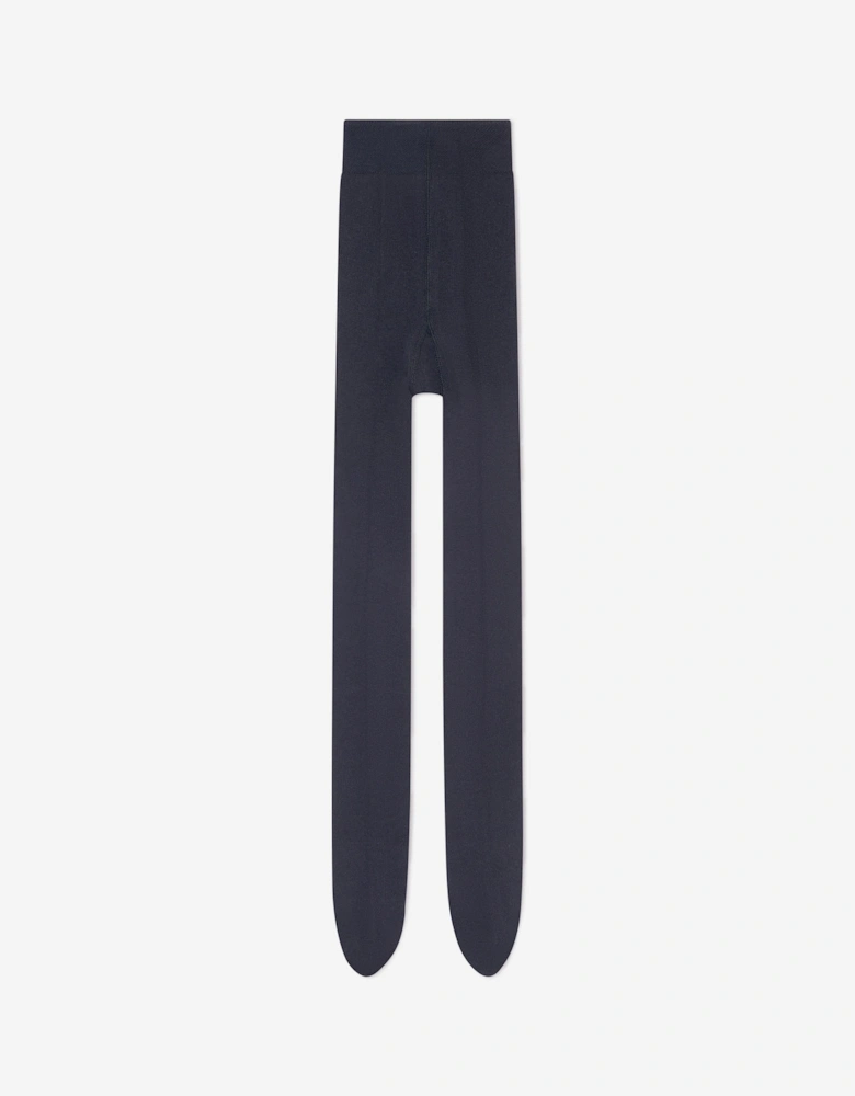 Girls Family Tights in Navy