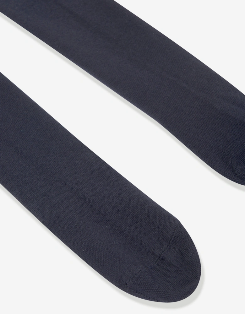 Girls Family Tights in Navy