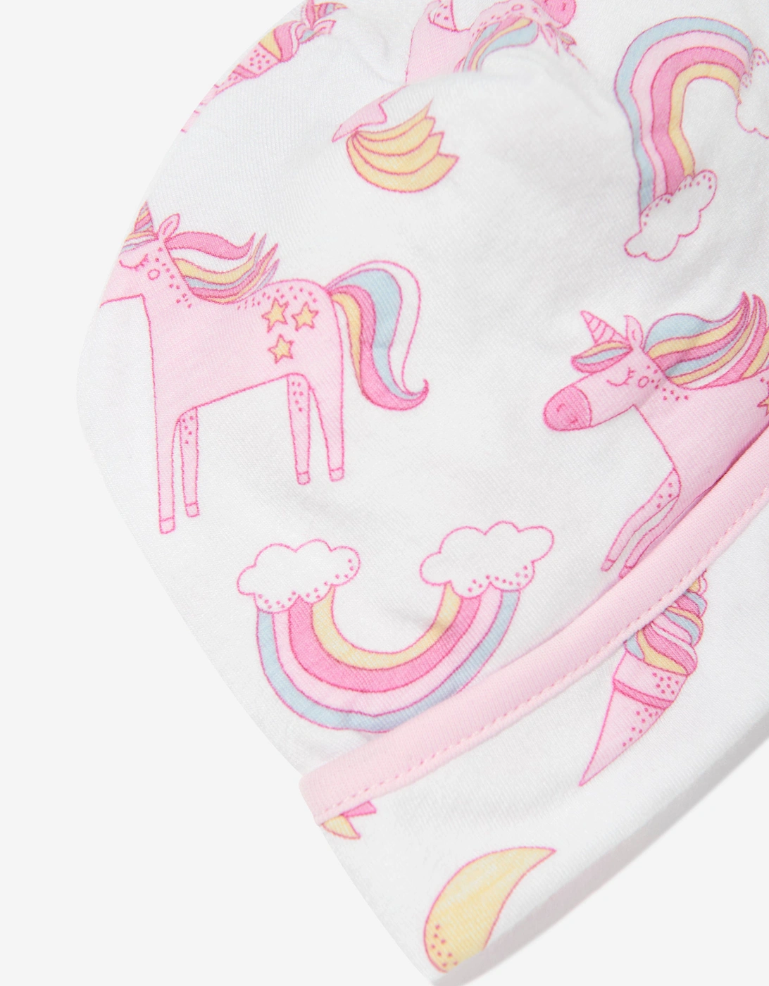 Baby Girls Believe In Magic Hat in White