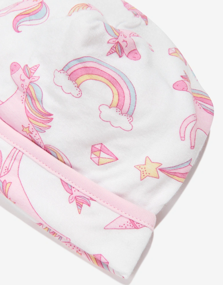Baby Girls Believe In Magic Hat in White