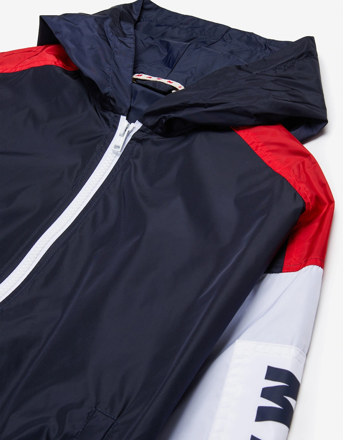 Kids Logo Zip Up Jacket in Navy