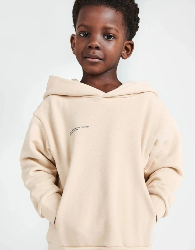 Kids 365 Midweight Hoodie in Beige