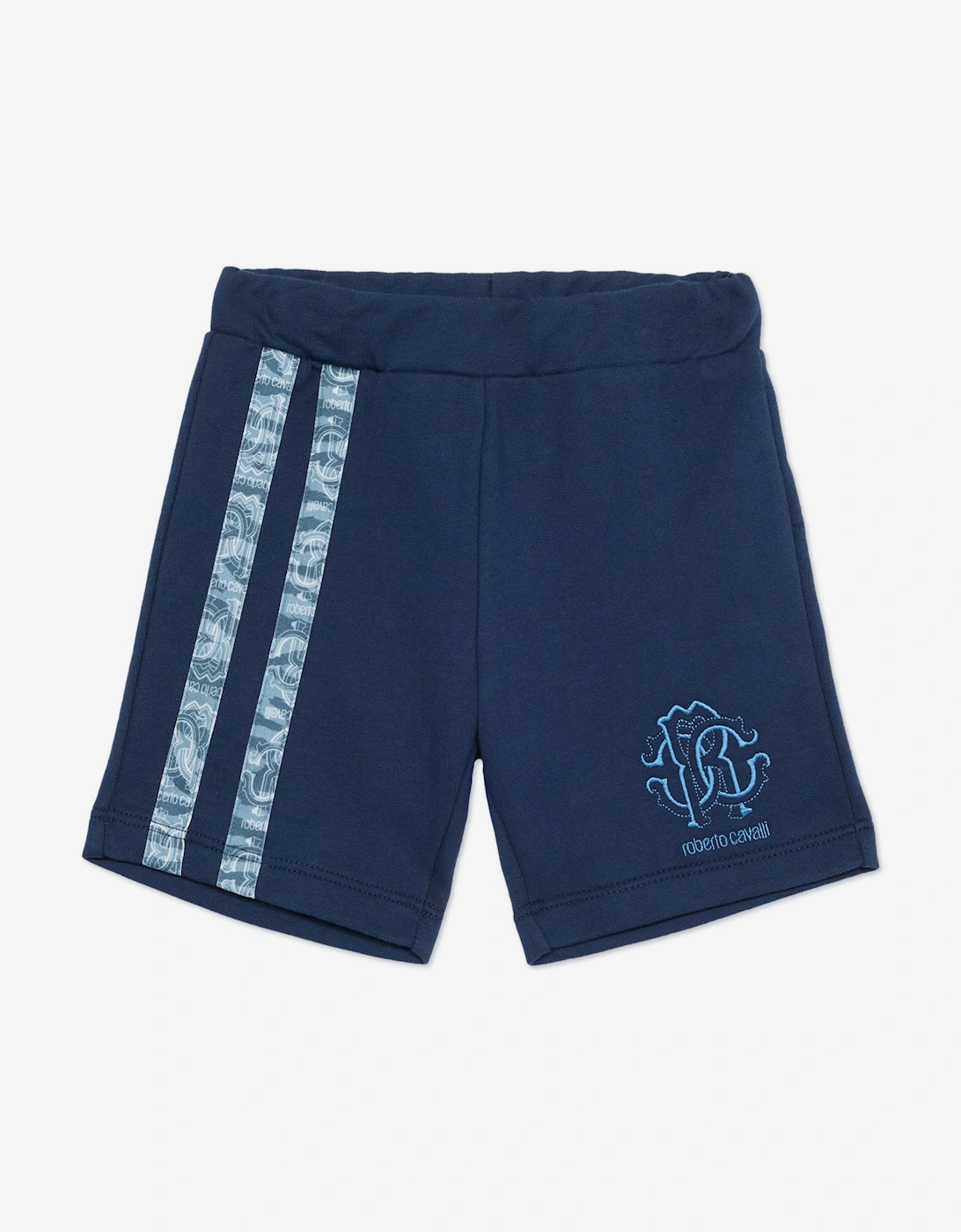 Baby Boys Logo Bermuda Shorts in Navy, 5 of 4