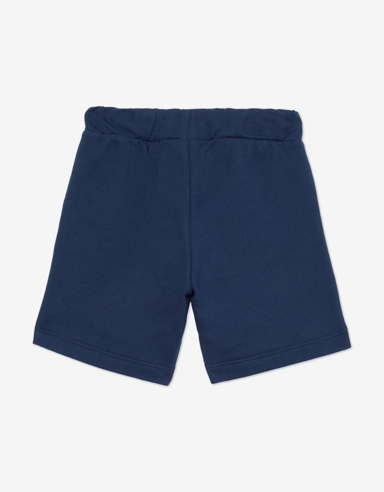 Baby Boys Logo Bermuda Shorts in Navy