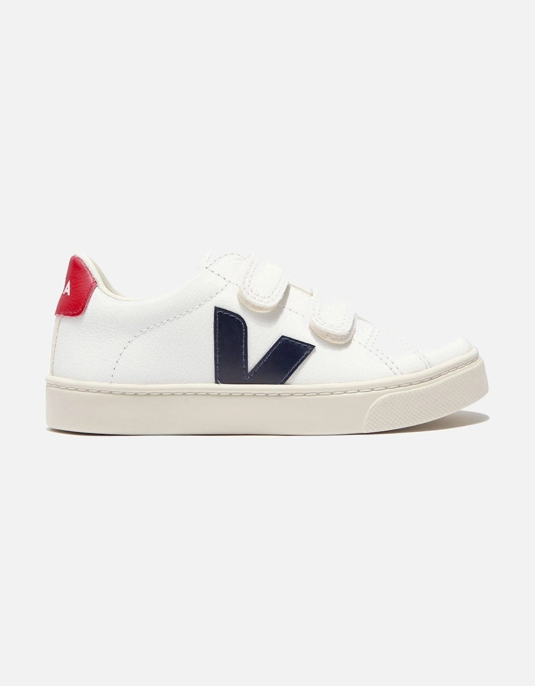 Kids ChromeFree Leather Esplar Trainers in White