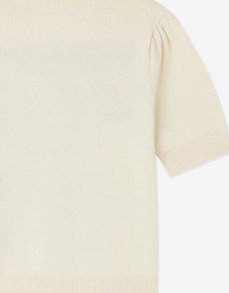 Girls Elvira Jumper in Ivory