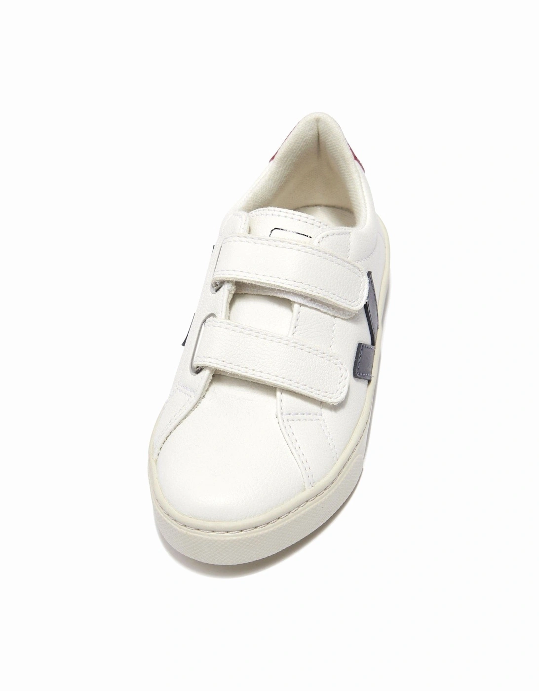 Kids ChromeFree Leather Esplar Trainers in White
