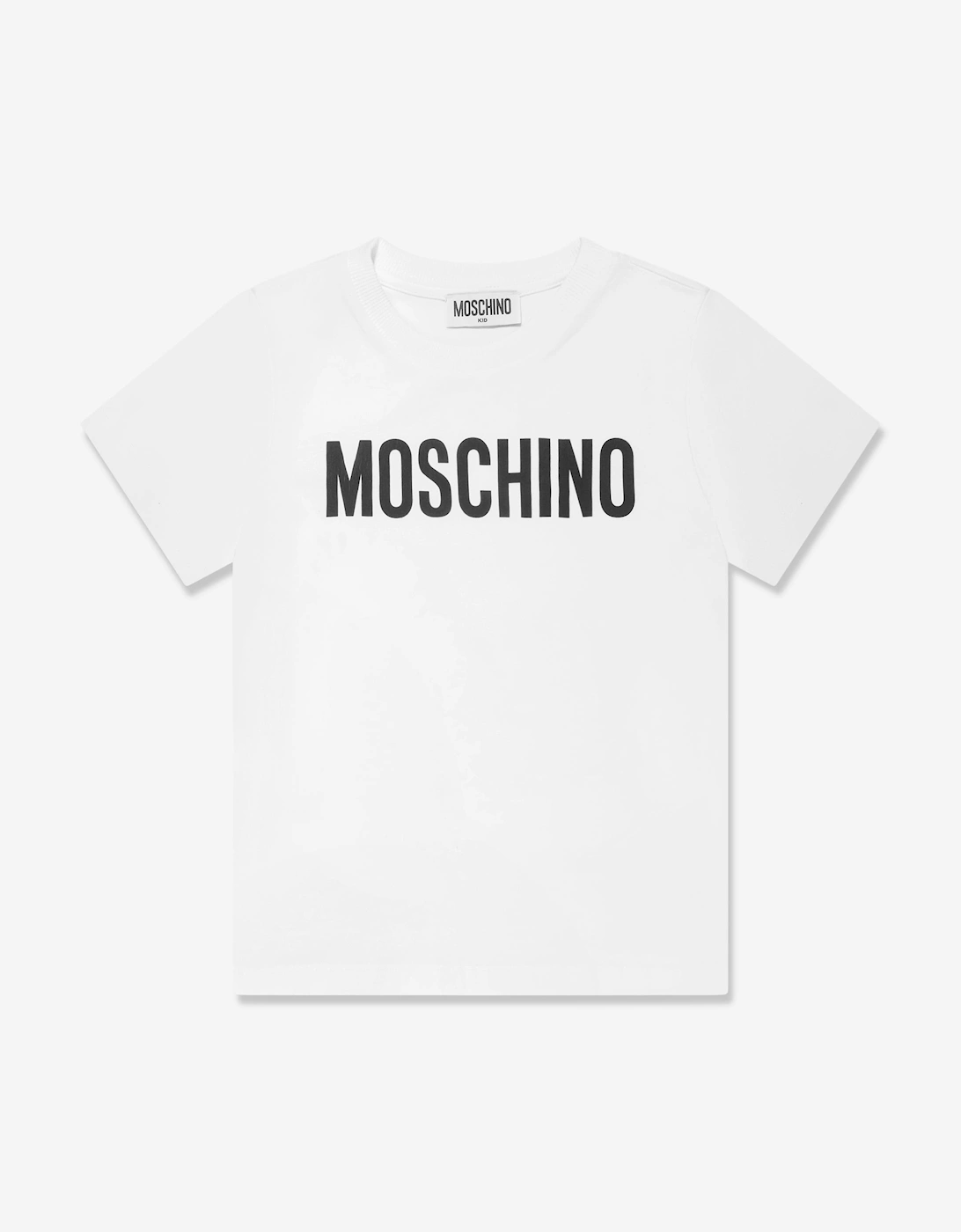 Kids Logo T-Shirt in White, 5 of 4