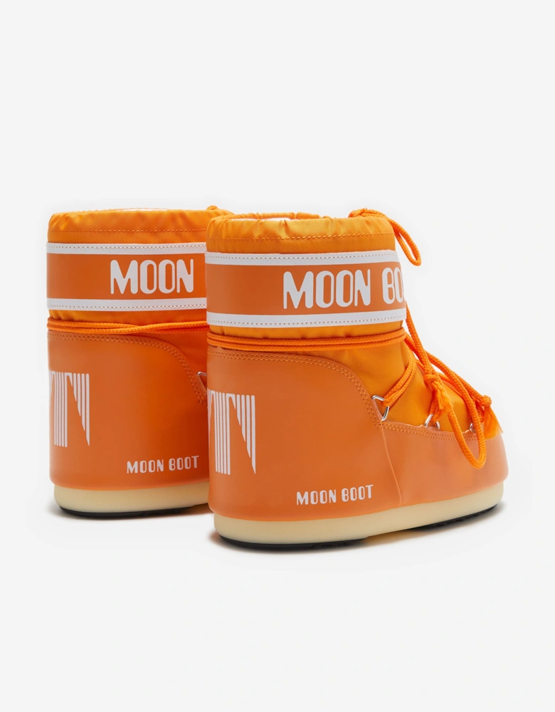 Moon Boot Girls Icon Low Boots in Orange