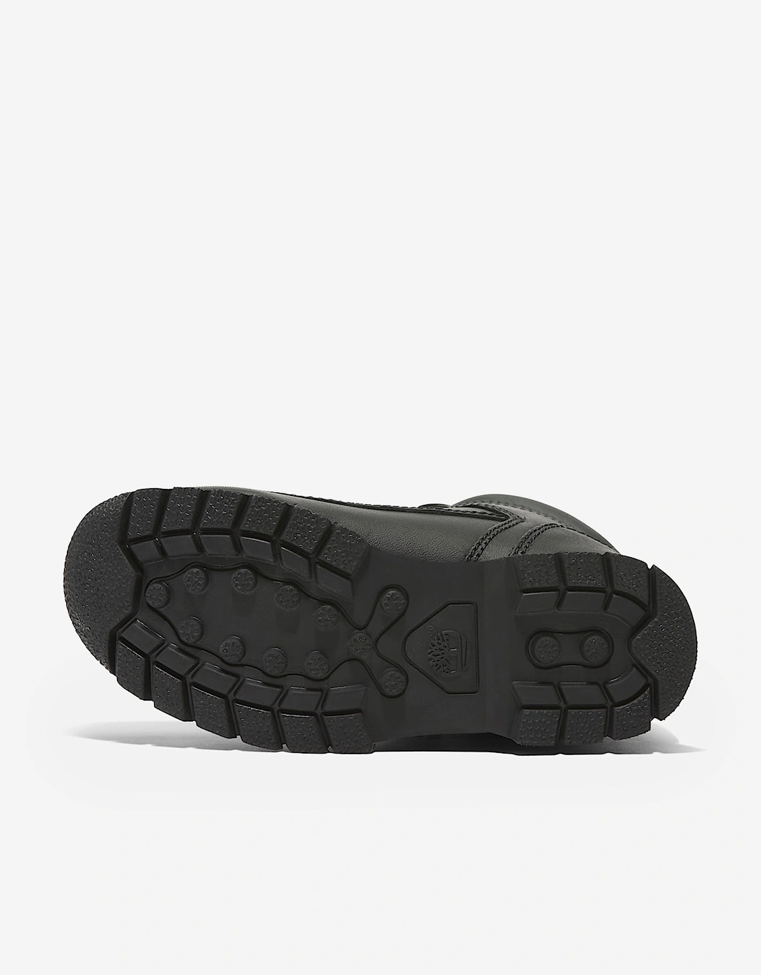 Boys Euro Sprint Mid Lace Up Boots in Black
