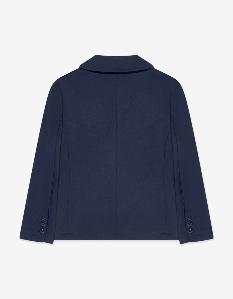 Boys Brev Blazer in Navy