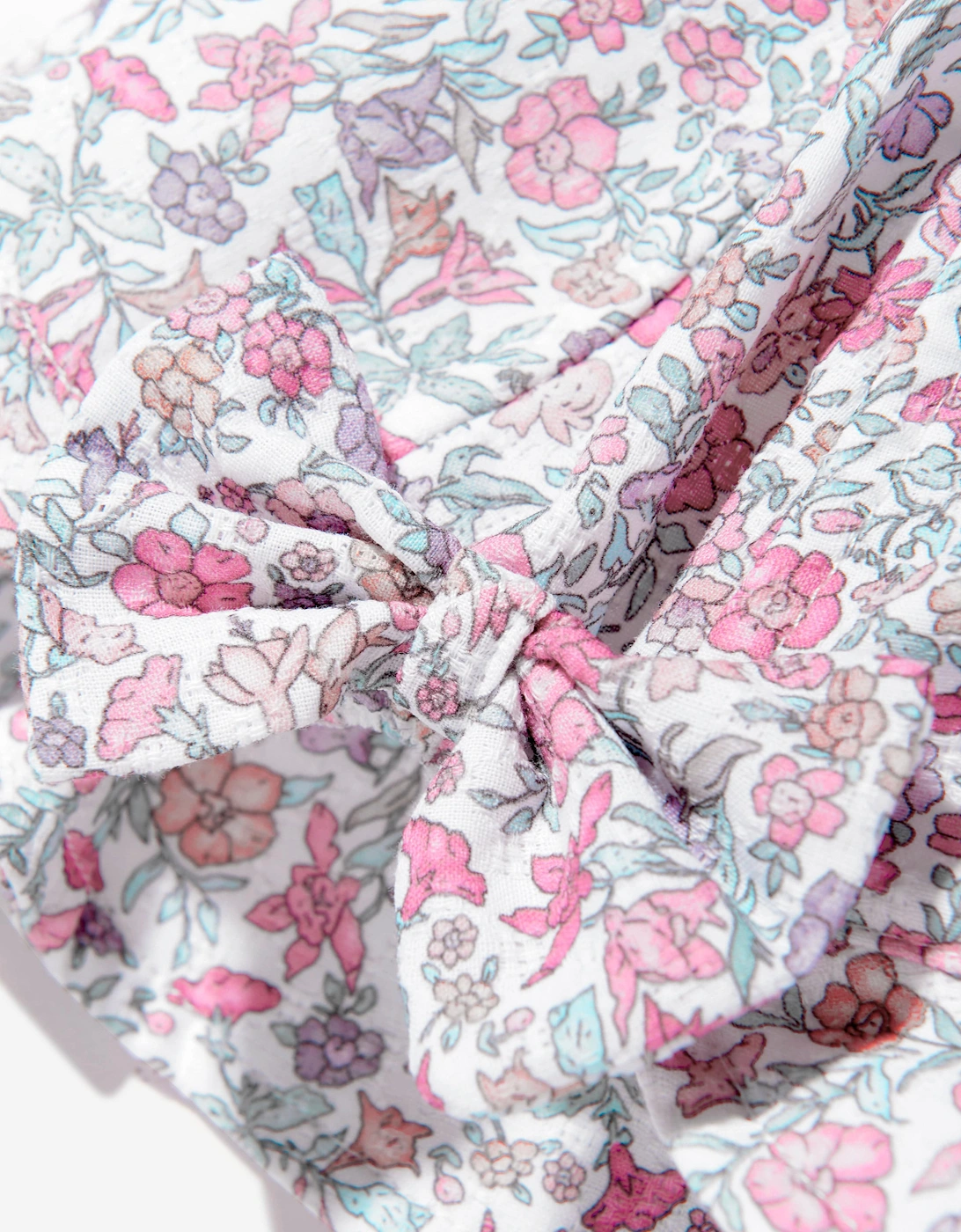 Baby Girls Floral Hat in Pink