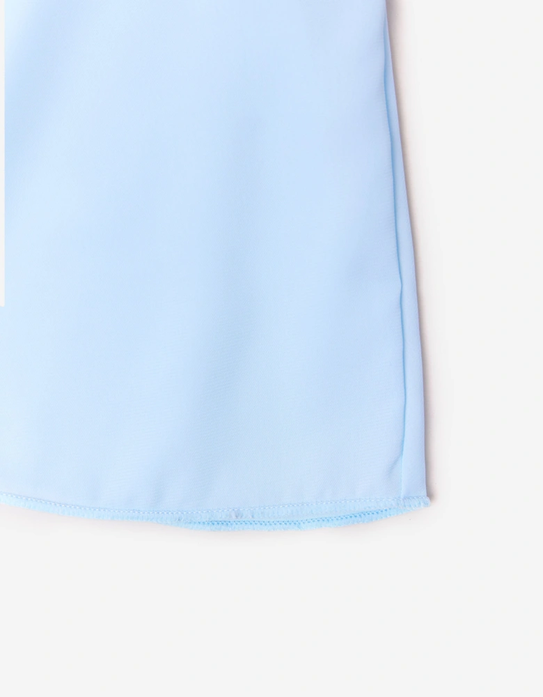Girls Pirouette Sheer Skirt in Blue