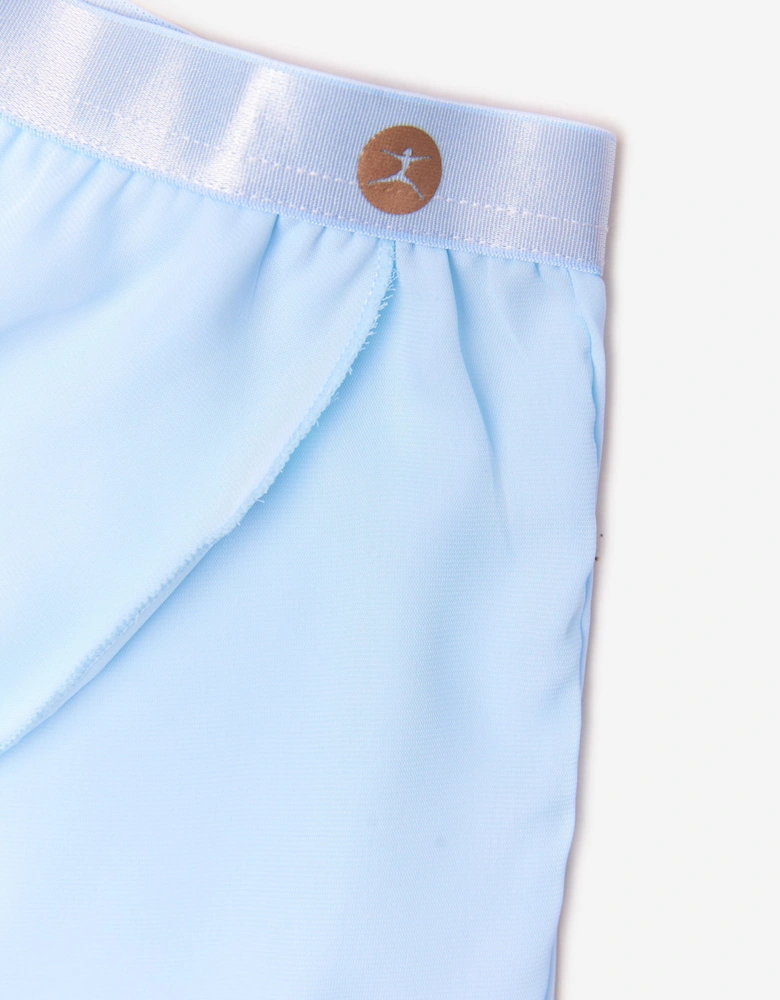 Girls Pirouette Sheer Skirt in Blue