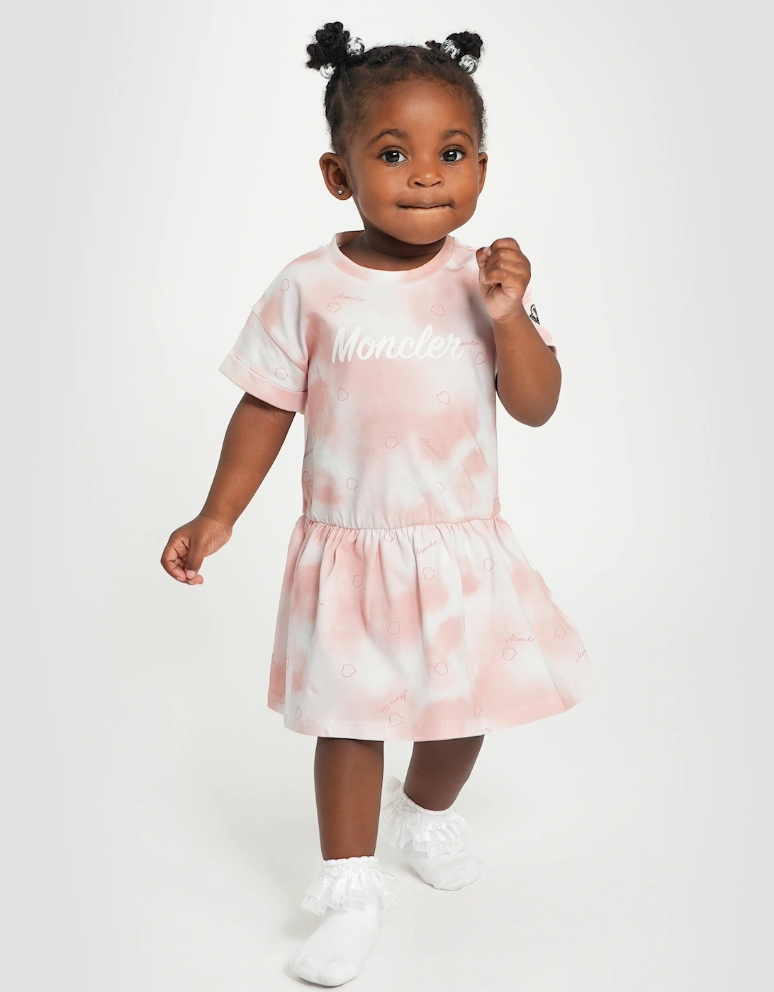Enfant Baby Girls T-Shirt Dress in Pink, 6 of 5