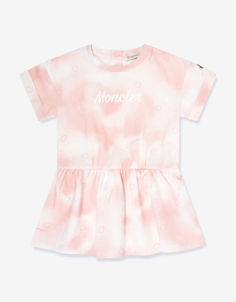 Enfant Baby Girls T-Shirt Dress in Pink