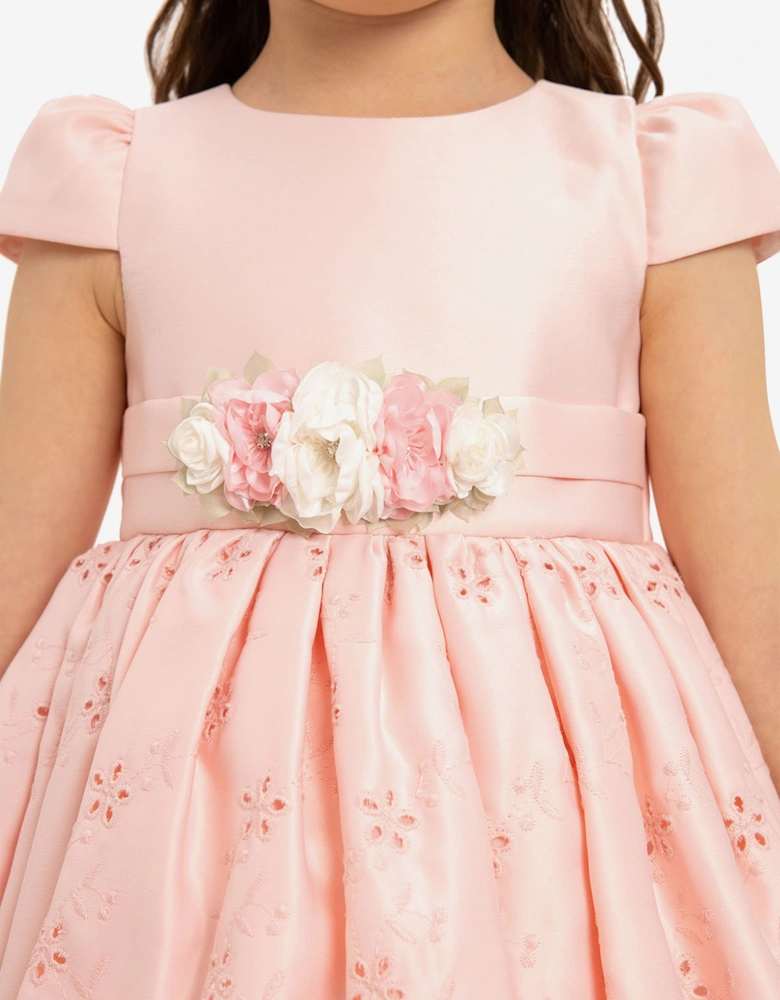 Baby Girls Dress with Headband in Pink