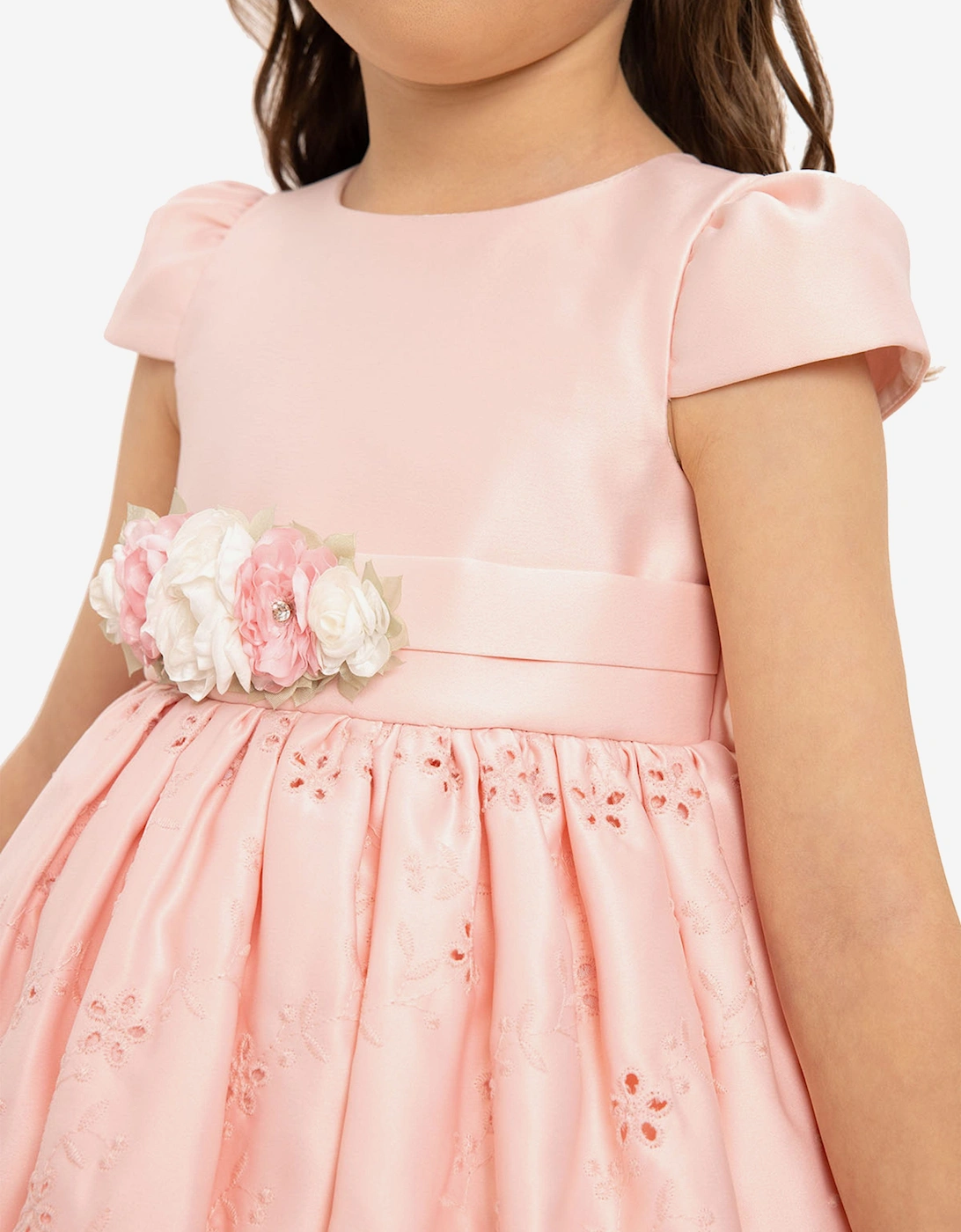 Baby Girls Dress with Headband in Pink