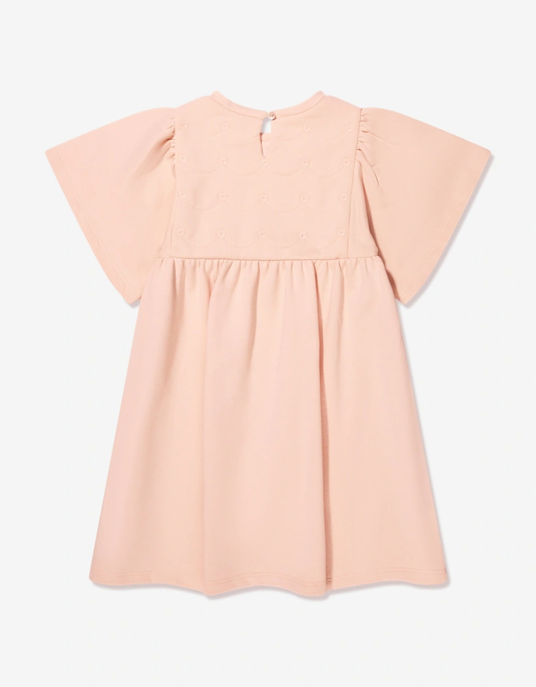 Girls Flower Dress in Pink