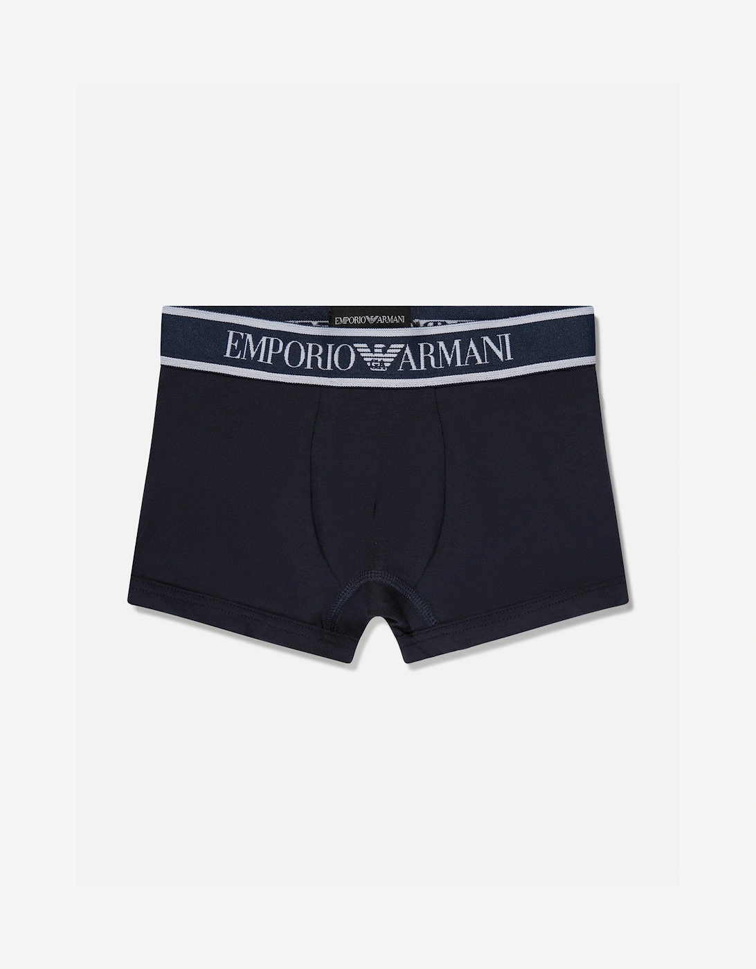 Boys 2 Pack Boxer Shorts Set in White