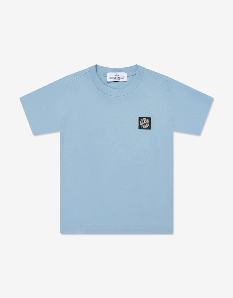 Boys Compass Logo T-Shirt in Blue
