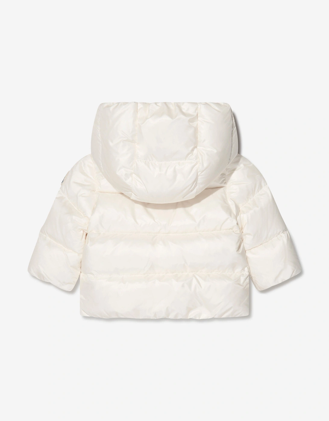 Enfant Baby Girls Down Padded Natas Jacket in White