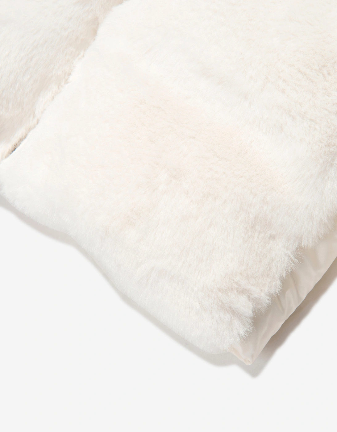 Enfant Baby Girls Down Padded Natas Jacket in White