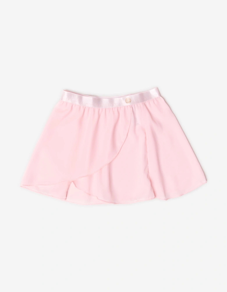 Girls Pirouette Sheer Skirt in Pink
