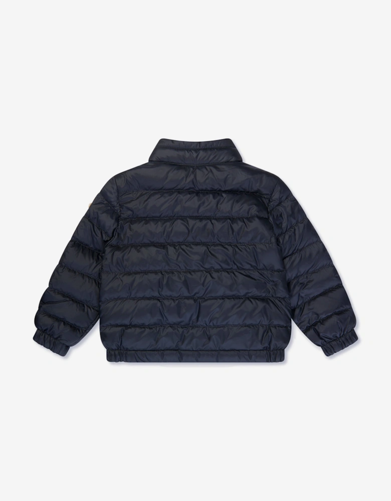 Enfant Baby Boys Down Padded Acorus Jacket in Navy