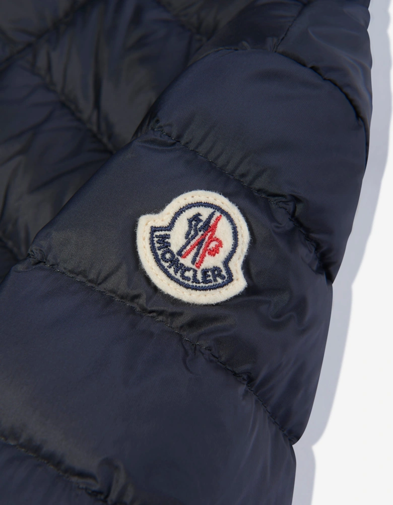 Enfant Baby Boys Down Padded Acorus Jacket in Navy