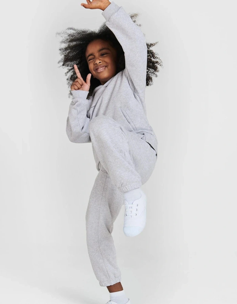 Kids 365 Midweight Hoodie in Grey