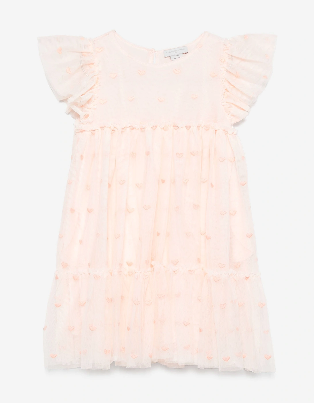 Girls Embroidered Dress in Pink, 5 of 4