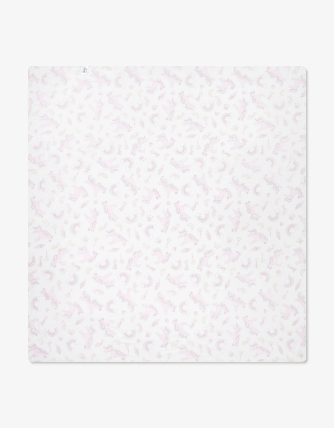 Baby Girls Believe In Magic Swaddle Blanket in White