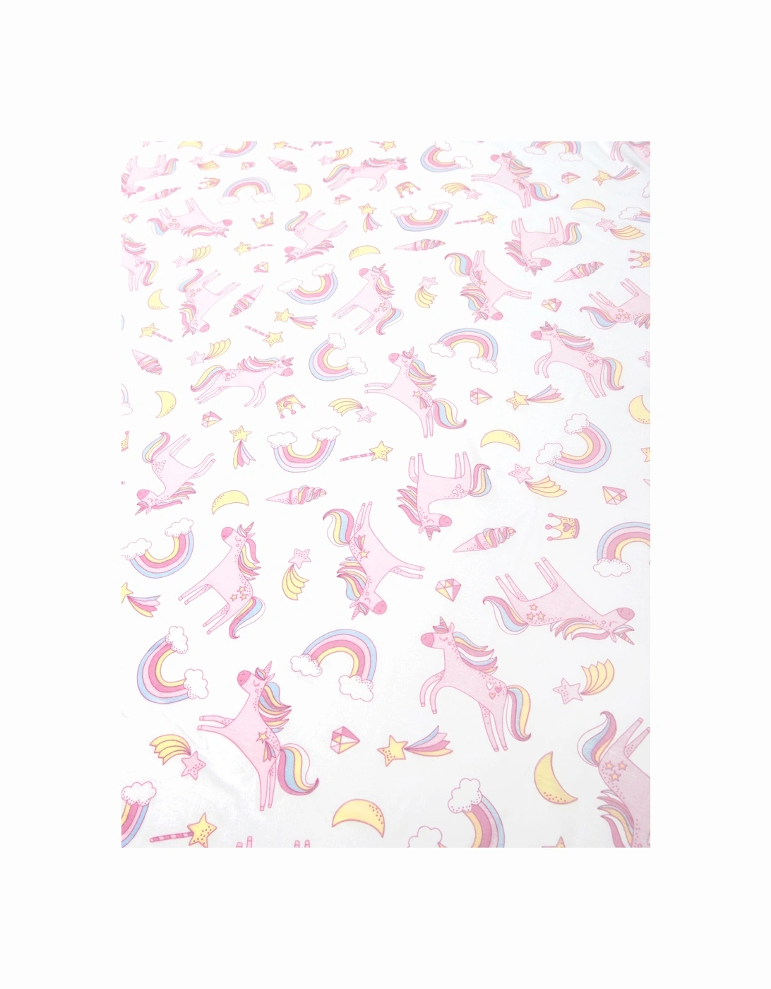 Baby Girls Believe In Magic Swaddle Blanket in White