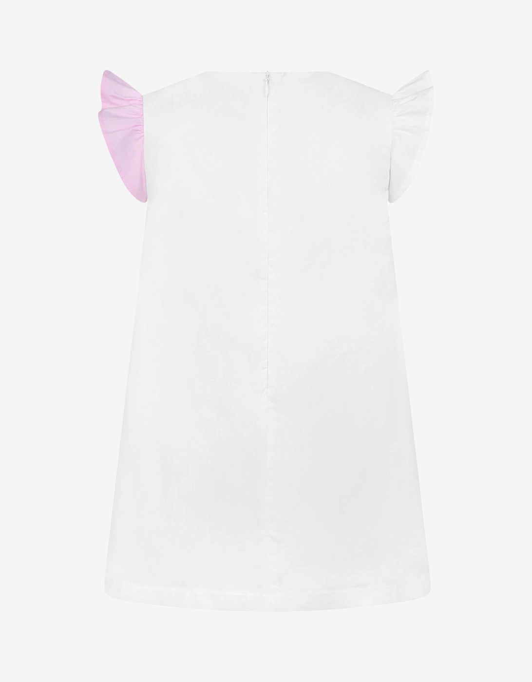 & White Cotton Bow Dress