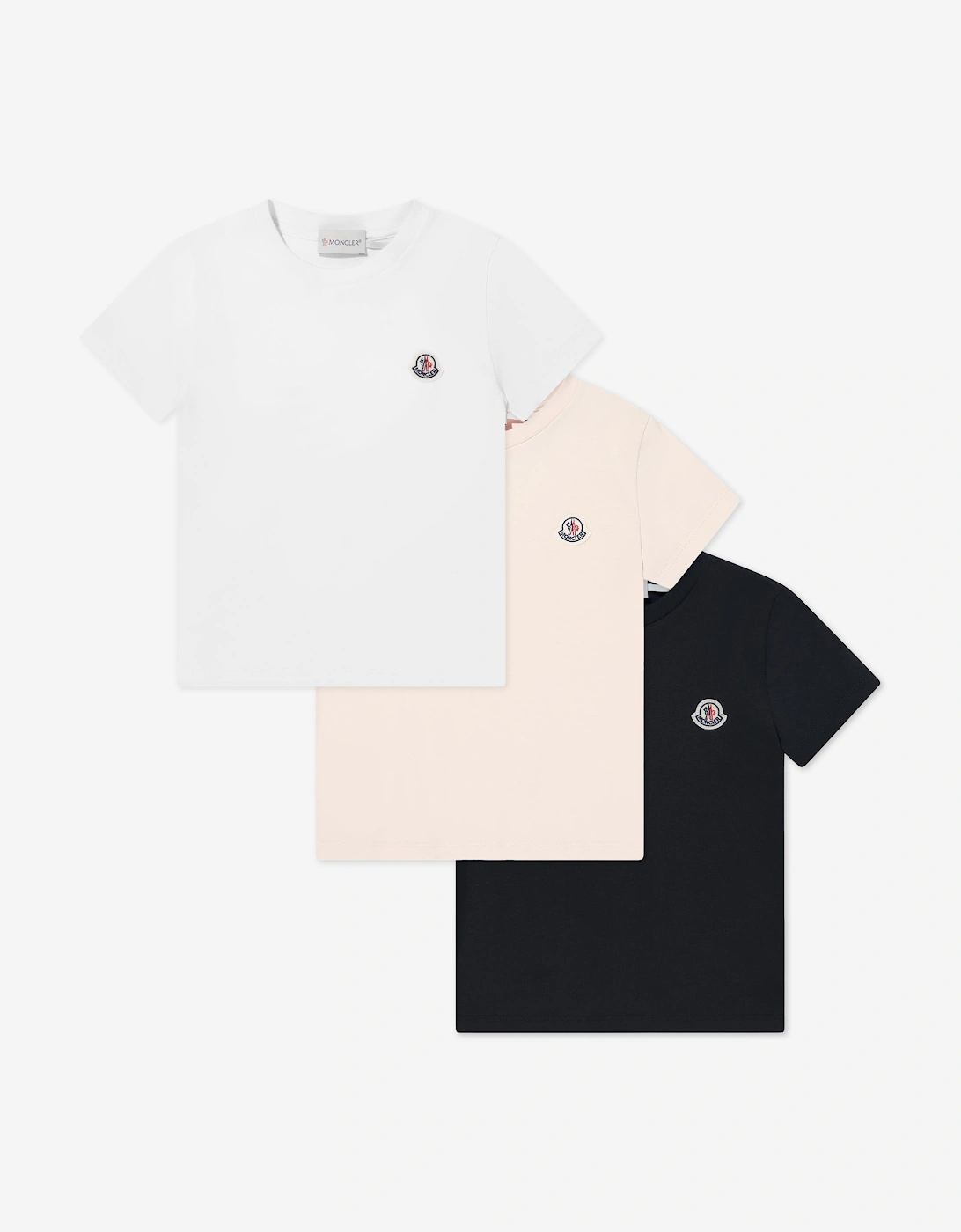 Girls 3 Pack T-Shirt Set in Multicolour, 5 of 4