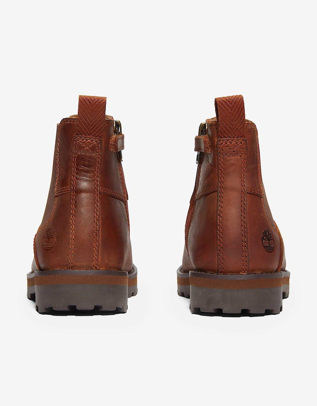 Kids Courma Mid Chelsea Boots in Brown