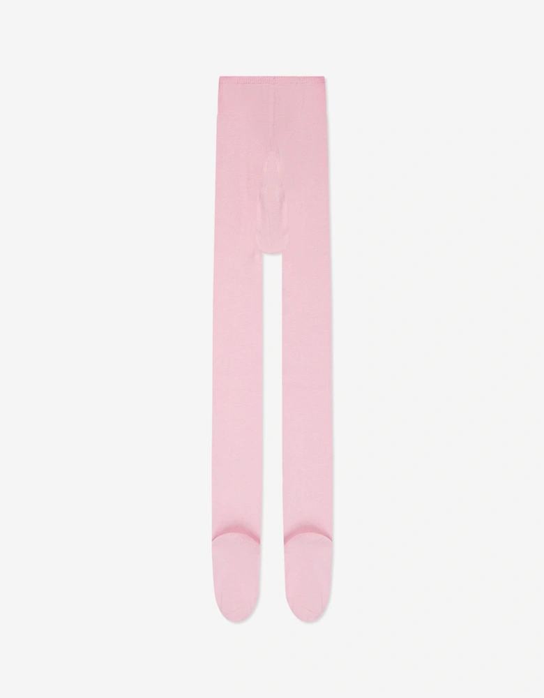 Girls Family Tights in Pink