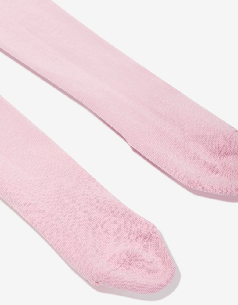 Girls Family Tights in Pink