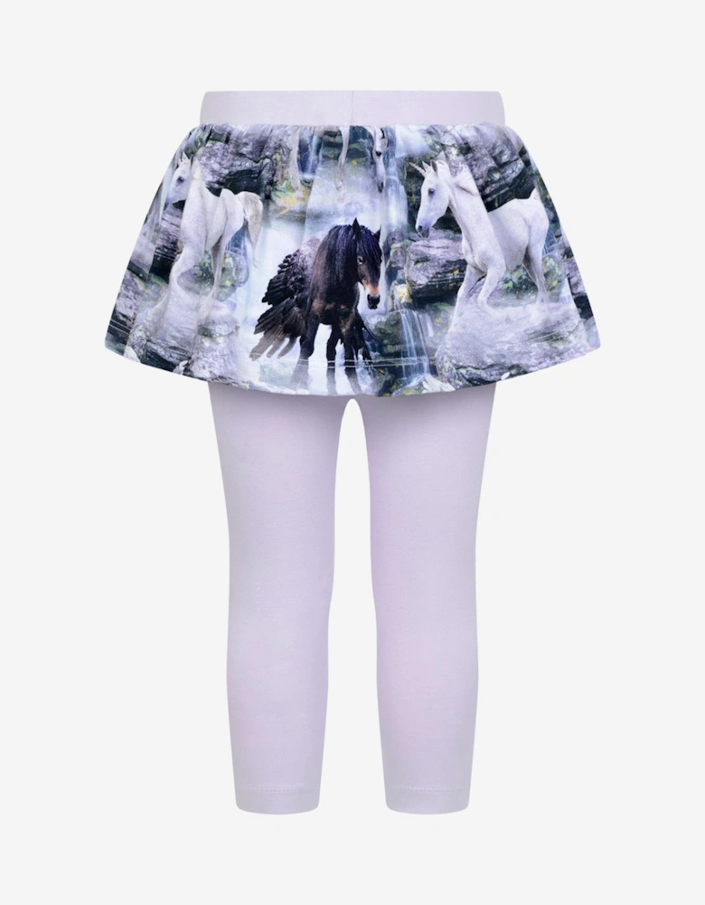 Baby Girls Mythical Creatures Skirt With Leggings