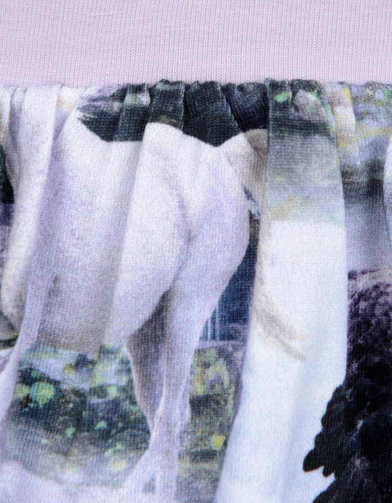 Baby Girls Mythical Creatures Skirt With Leggings