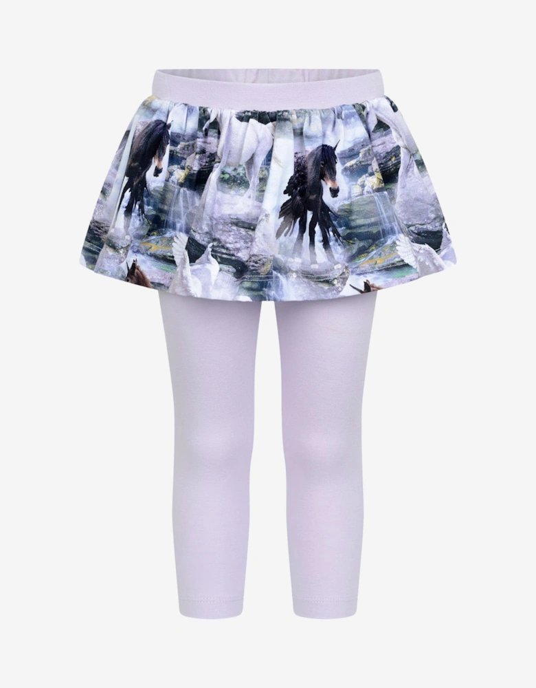 Baby Girls Mythical Creatures Skirt With Leggings